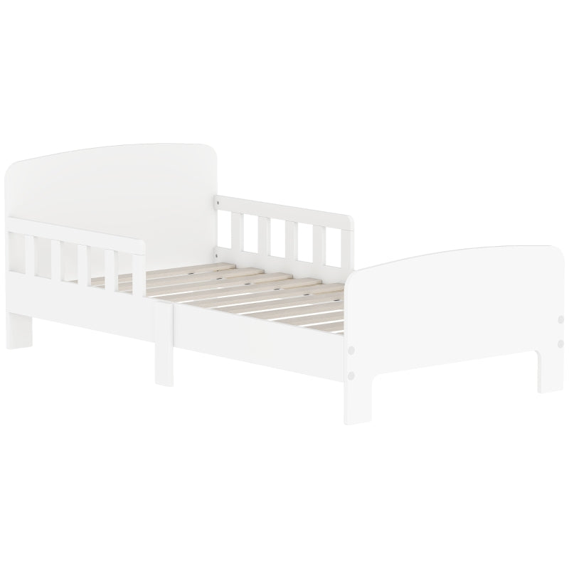 Capri Wooden Floor Bed With Safety Rails